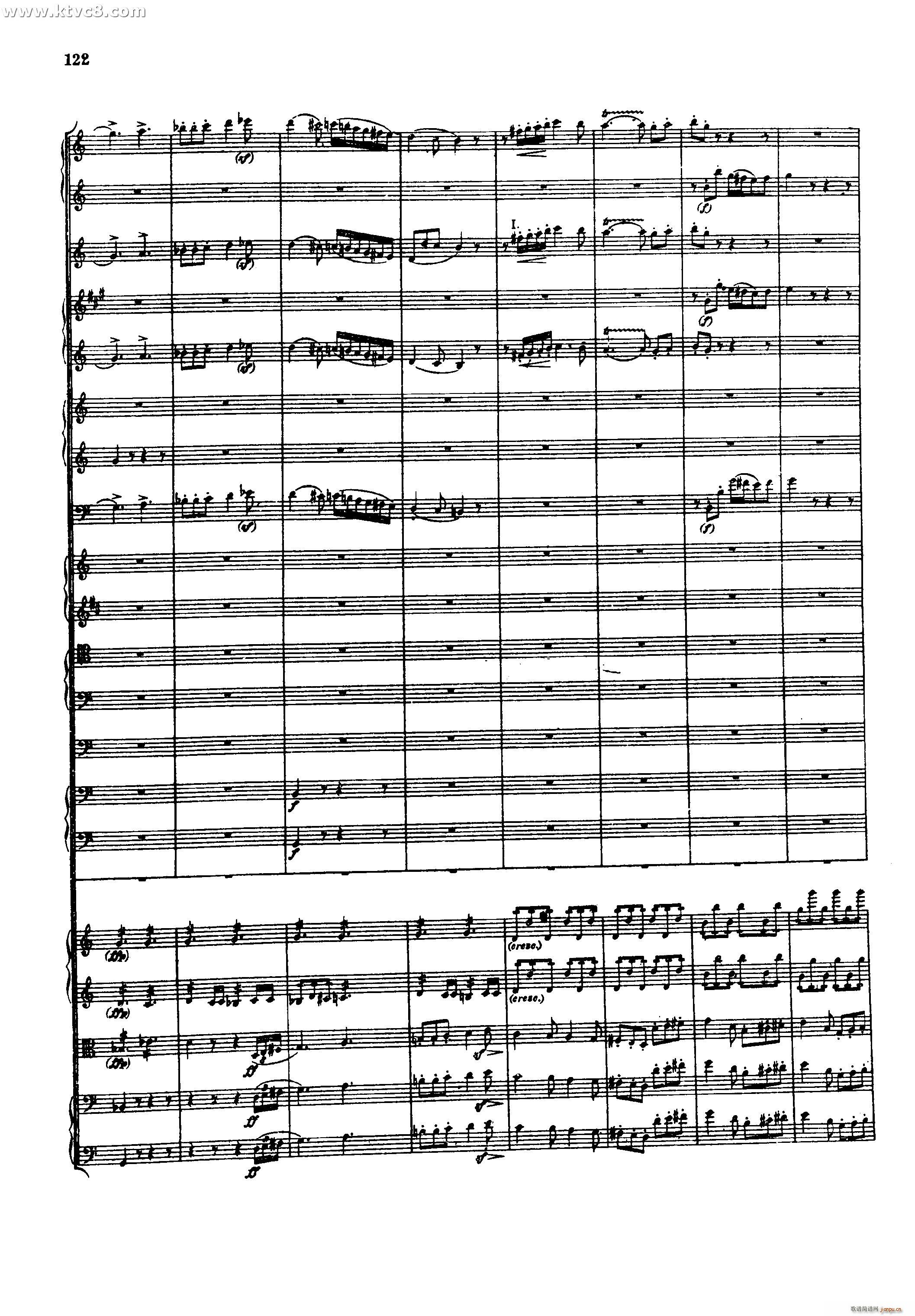 幻想交响曲 第五乐章 赴刑进行曲 柏辽兹(总谱)28