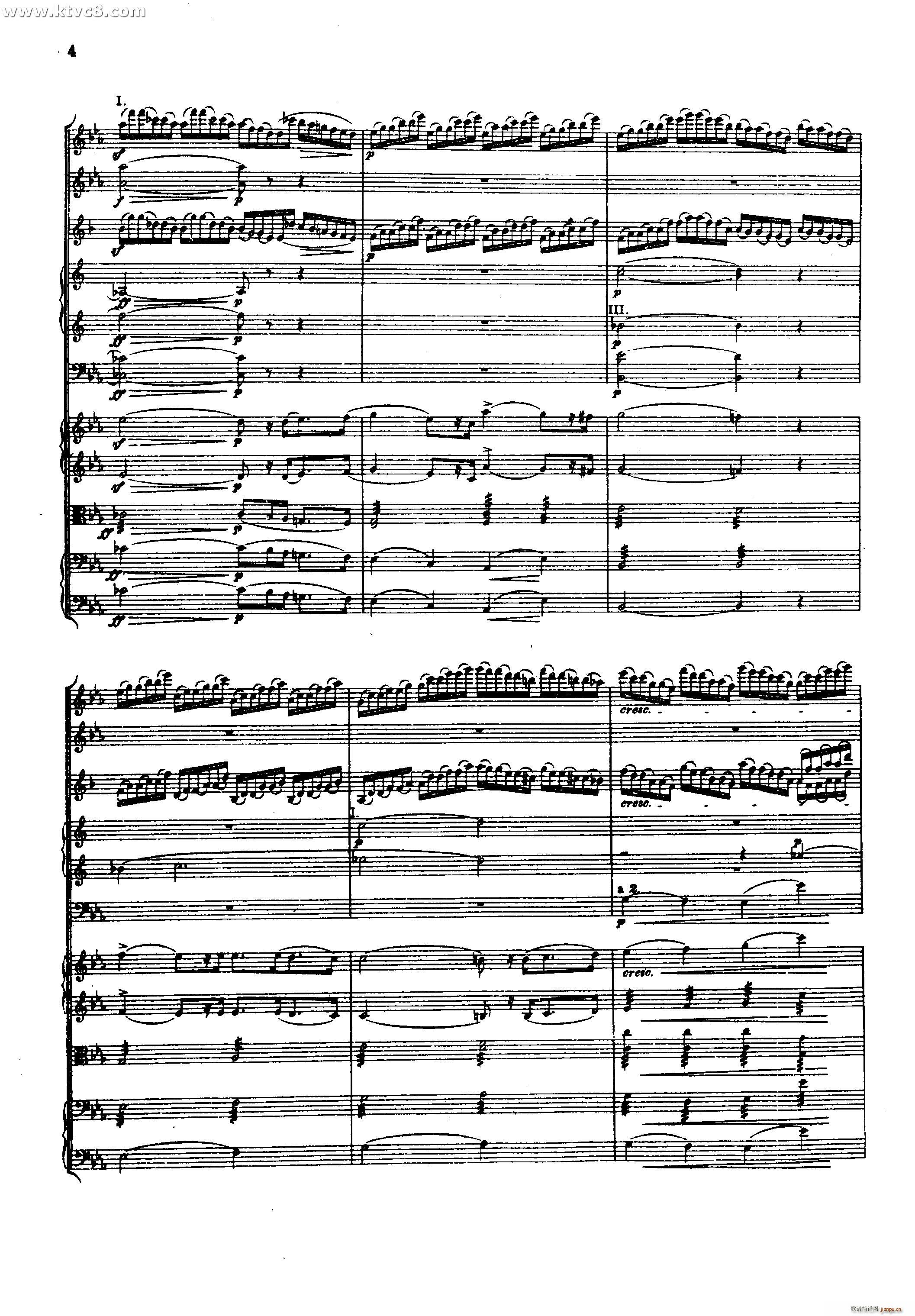 幻想交响曲 第一乐章 梦幻 热情 柏辽兹(总谱)5