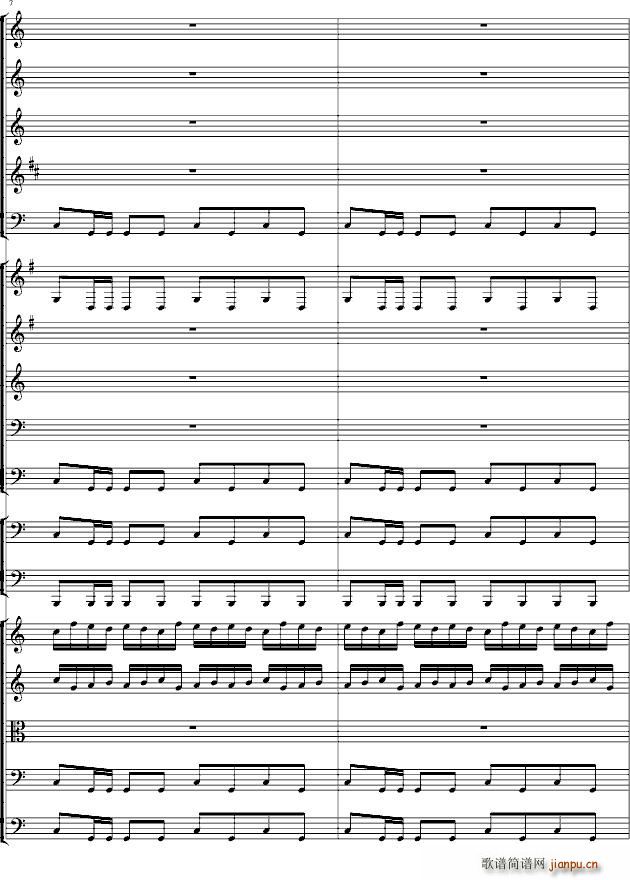 傻瓜序曲(总谱)3