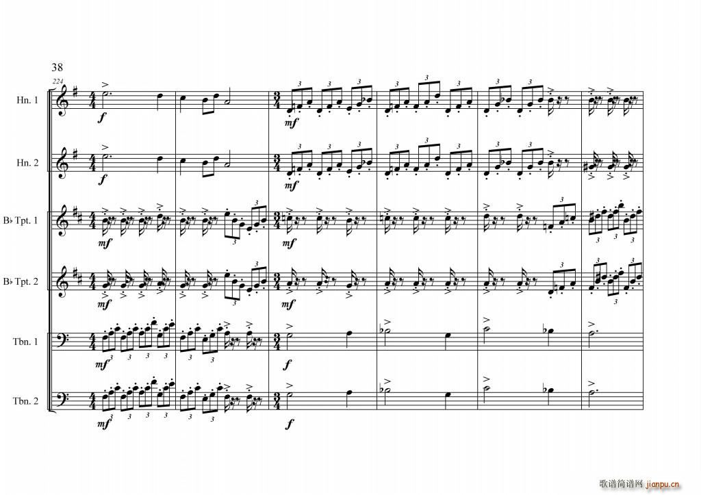 中国航母前奏曲(总谱)40