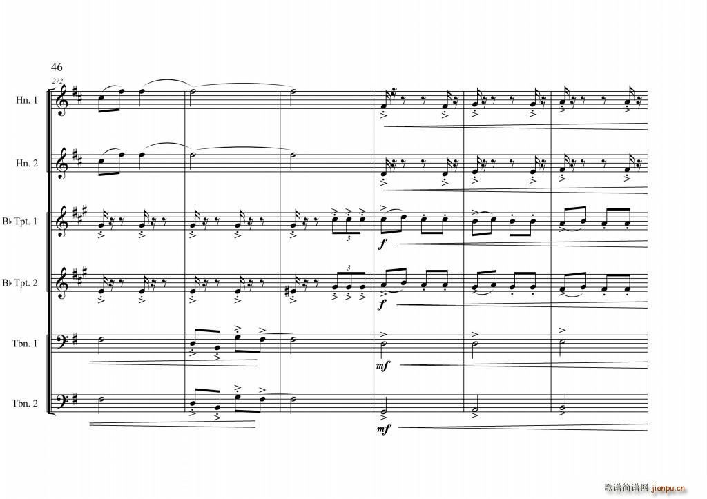 中国航母前奏曲(总谱)48