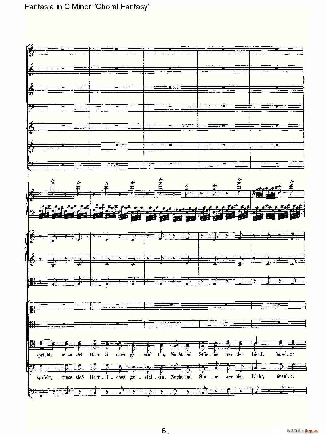 C小调幻想曲“幻想合奏”第三乐章(总谱)6