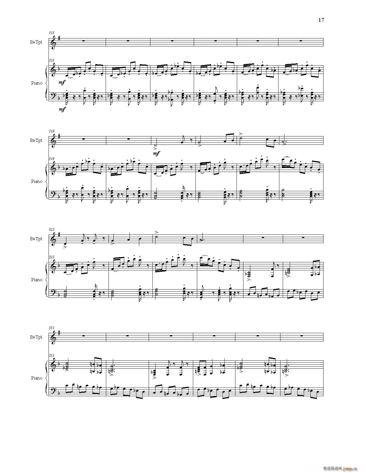 祖国我属于你(总谱)18