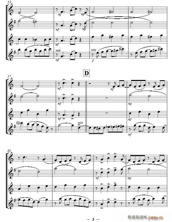 Yellow Jazz(总谱)5