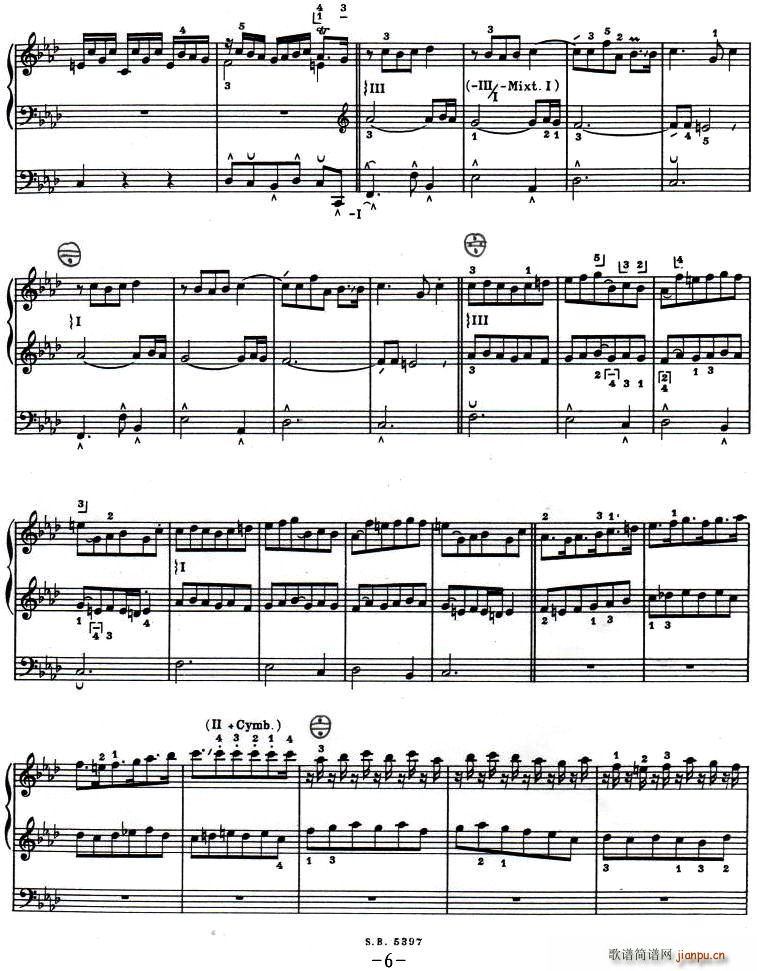 CHACONNE EN FA MINEUR(总谱)6