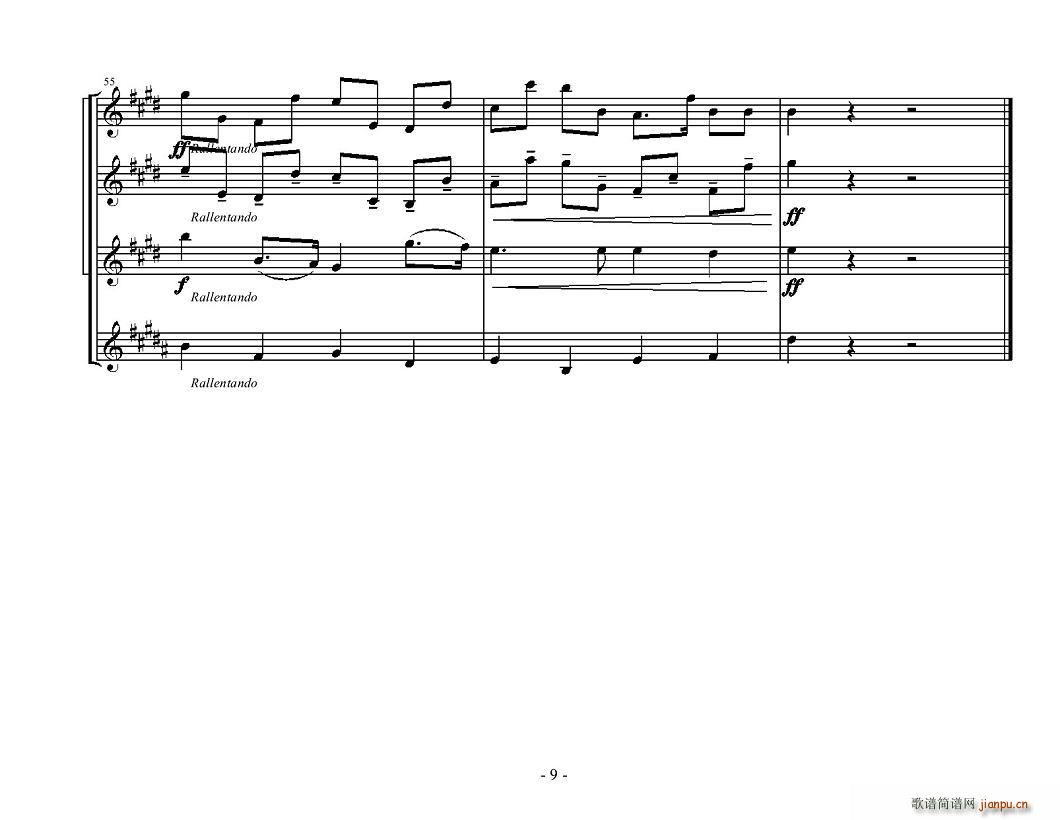 Kanon in D Dur(总谱)9