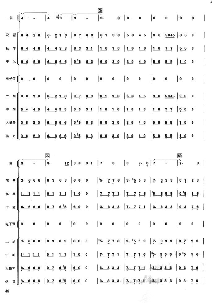 美丽的边疆8(总谱)1