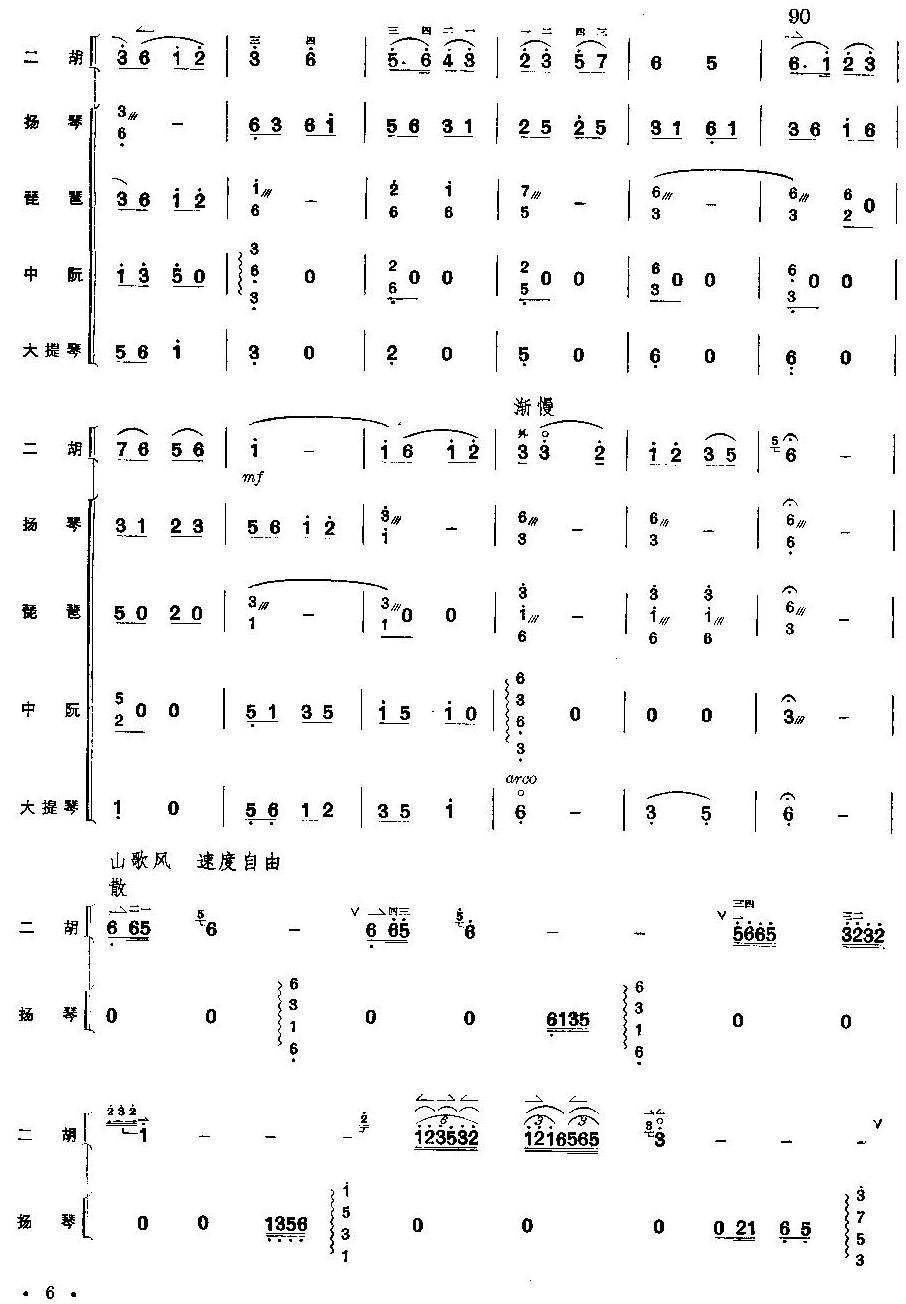 喜送公粮6(总谱)1