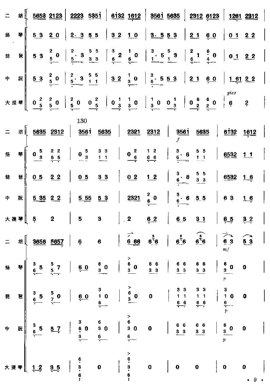 喜送公粮9(总谱)1