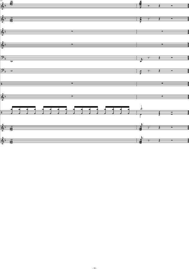 狂野飞骏图(钢琴谱)18