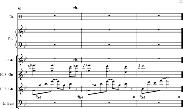 浪漫手机(钢琴谱)11