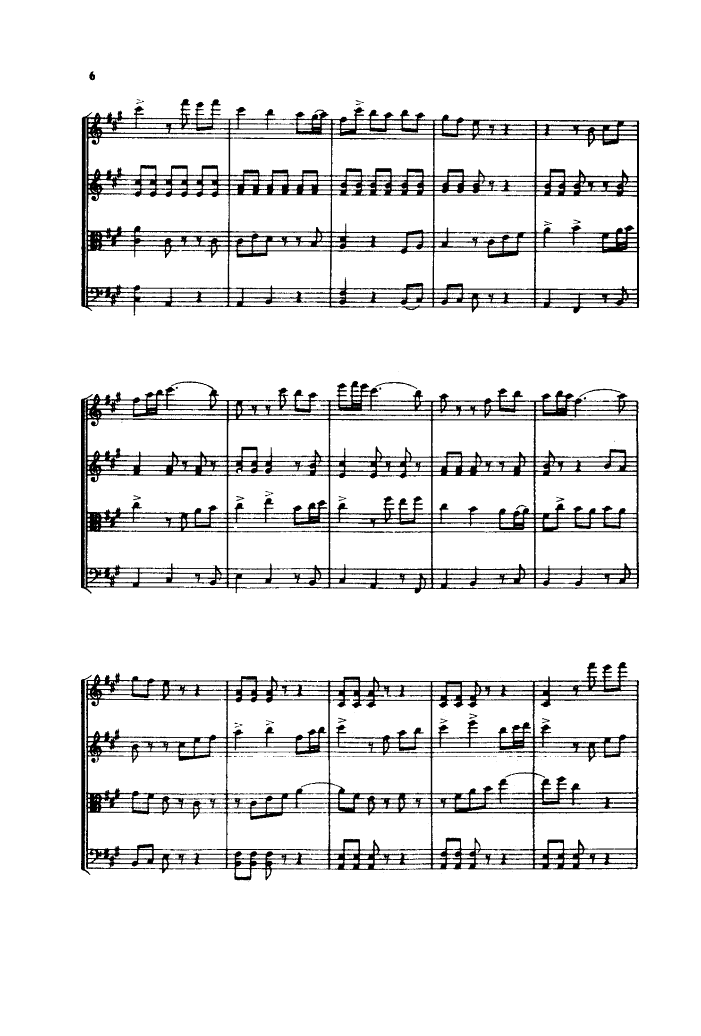 烈士日记第一乐章(八字歌谱)6