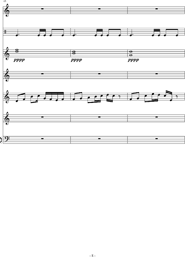 铃起.零落（总谱）(钢琴谱)8