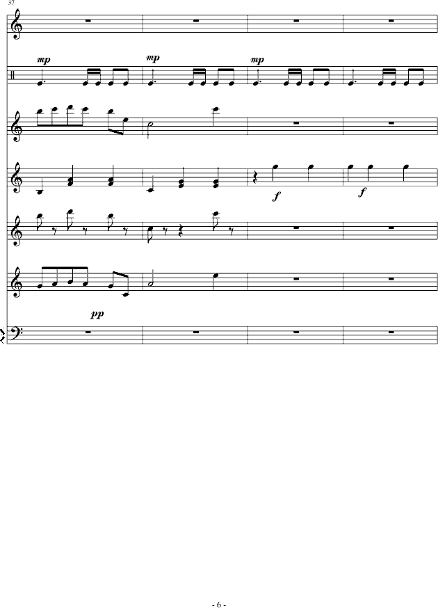 铃起.零落（总谱）(钢琴谱)6