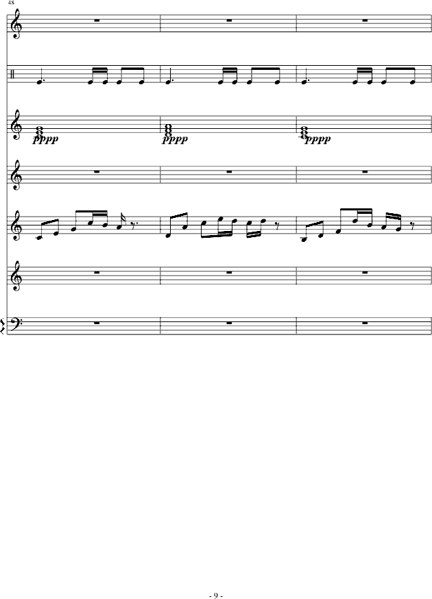 铃起.零落（总谱）(钢琴谱)9