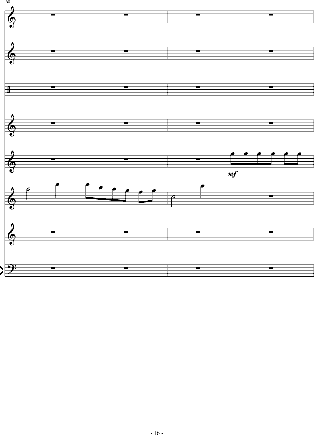 铃起.零落（总谱）(钢琴谱)16