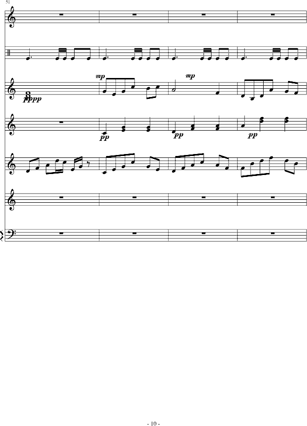 铃起.零落（总谱）(钢琴谱)10