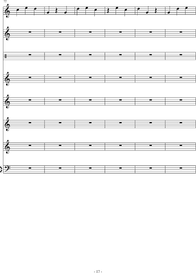 铃起.零落（总谱）(钢琴谱)17