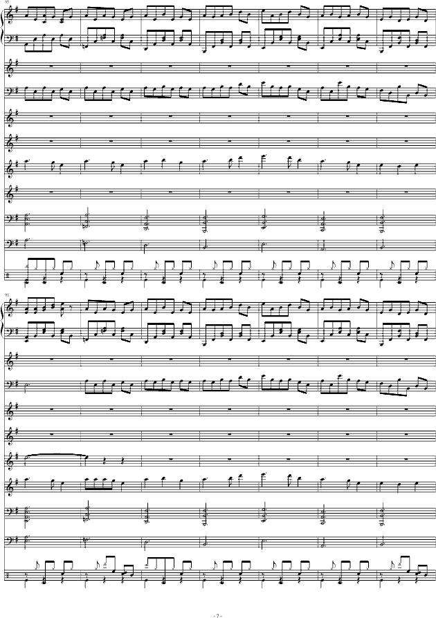 大长今(钢琴谱)7