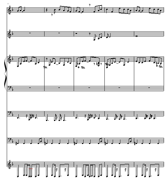 一路向北(钢琴谱)3