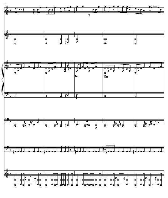 一路向北(钢琴谱)6