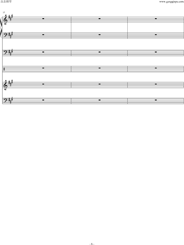 拾忆（经典总谱）(钢琴谱)6