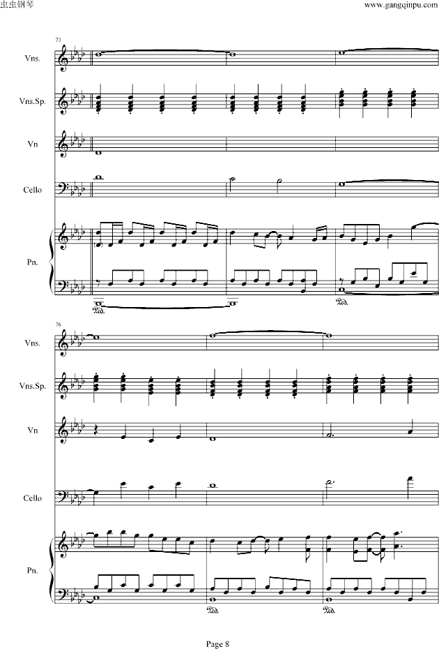 我们的纪念（超原版总谱）(钢琴谱)8