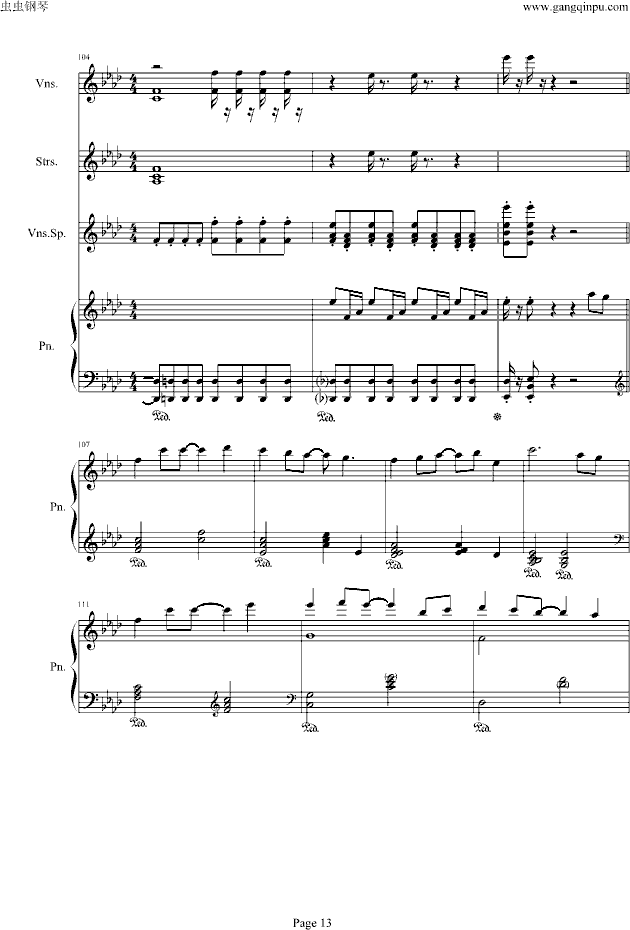 我们的纪念（超原版总谱）(钢琴谱)13