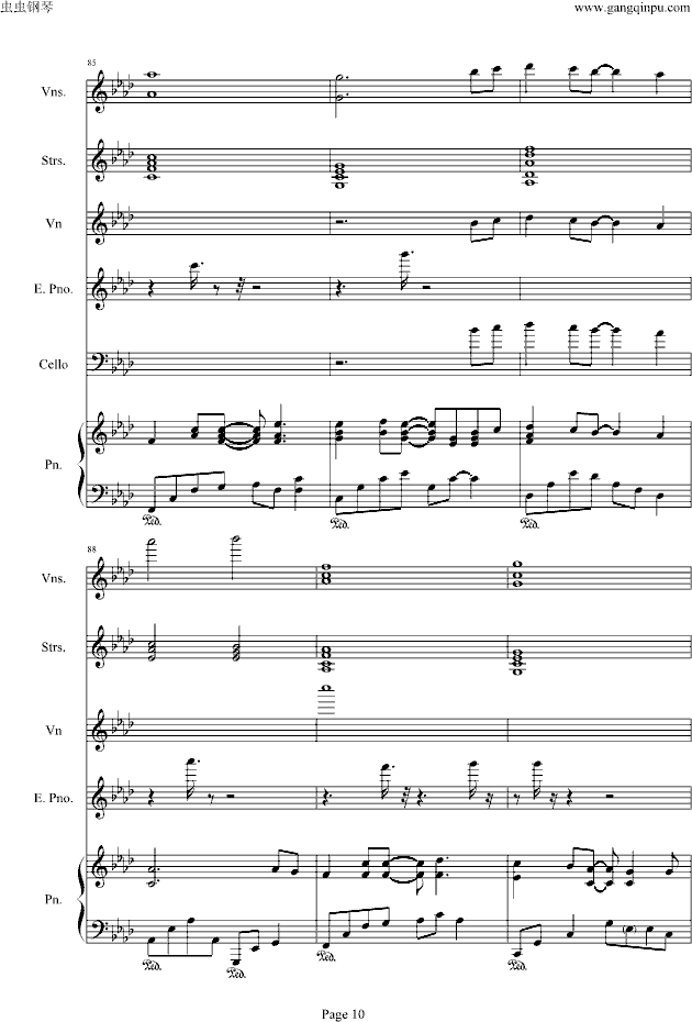 我们的纪念（超原版总谱）(钢琴谱)10
