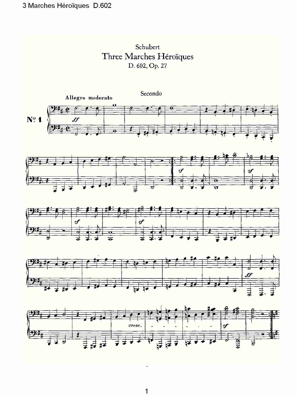 3进行曲Héro&iuml;ques(总谱)1