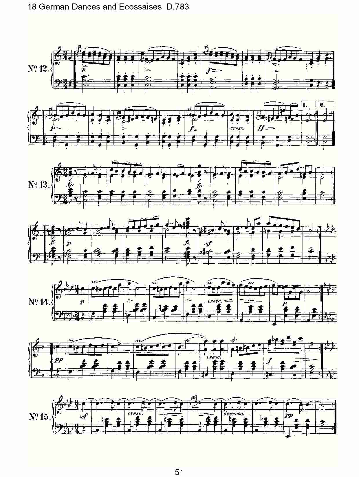 18德国舞曲与(总谱)5