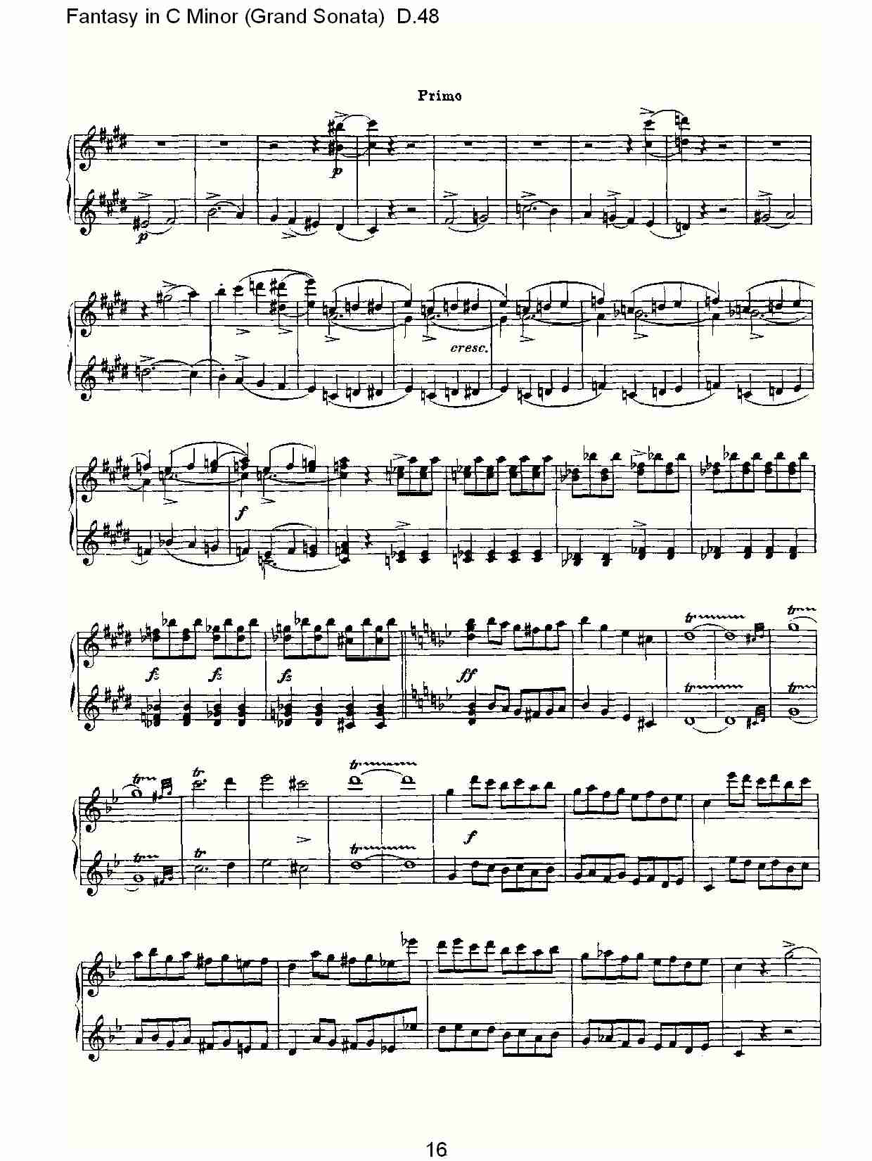 C小调幻想曲D.48(总谱)1