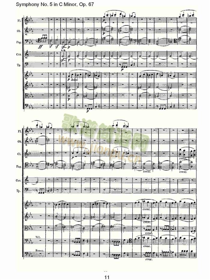 C大调第五交响曲(总谱)11