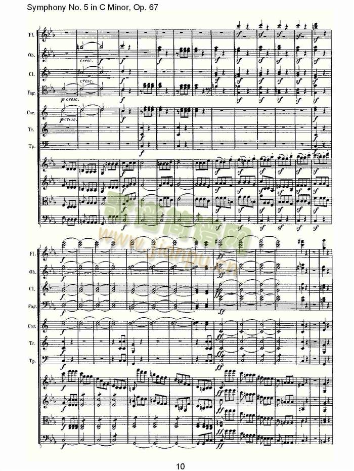 C大调第五交响曲(总谱)10
