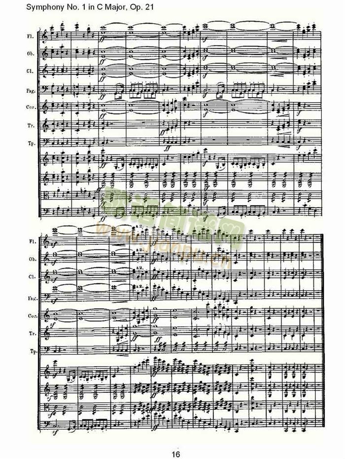 C大调第一交响曲(总谱)17