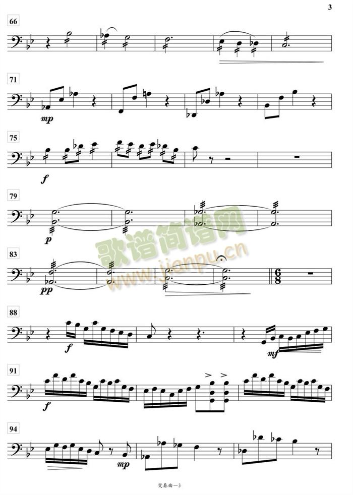 变奏曲大阮分谱(总谱)3