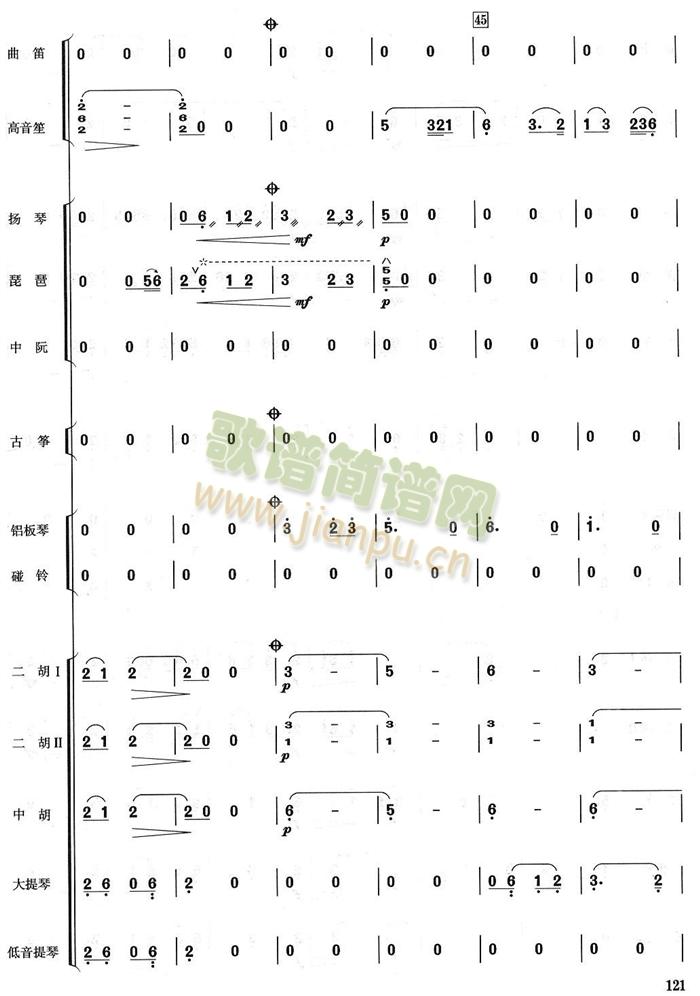 春思总谱清晰版(总谱)8