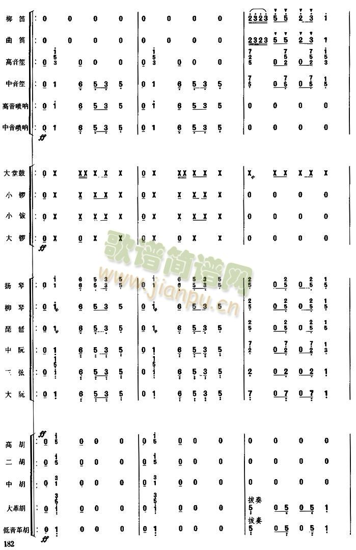 晚会总谱(总谱)13