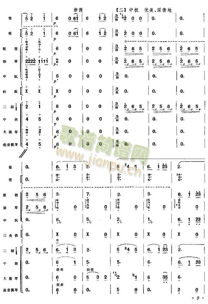 丰收花儿漫高原总谱(总谱)9