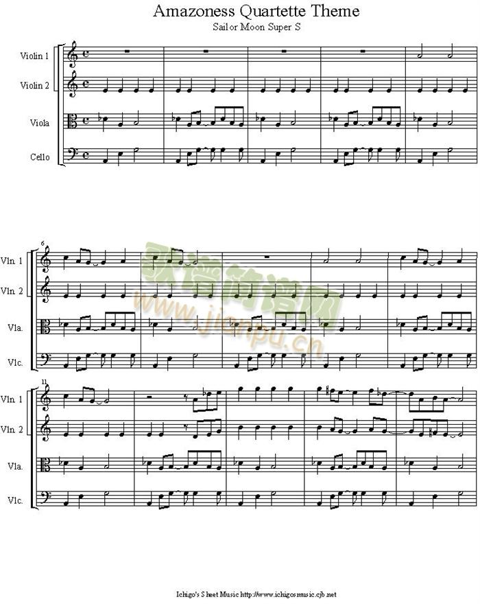 amazoness_quartette_theme(总谱)1