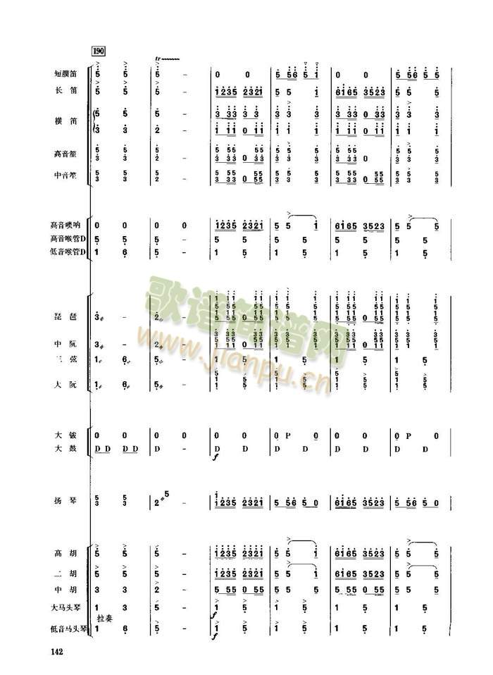 春节序曲(总谱)8