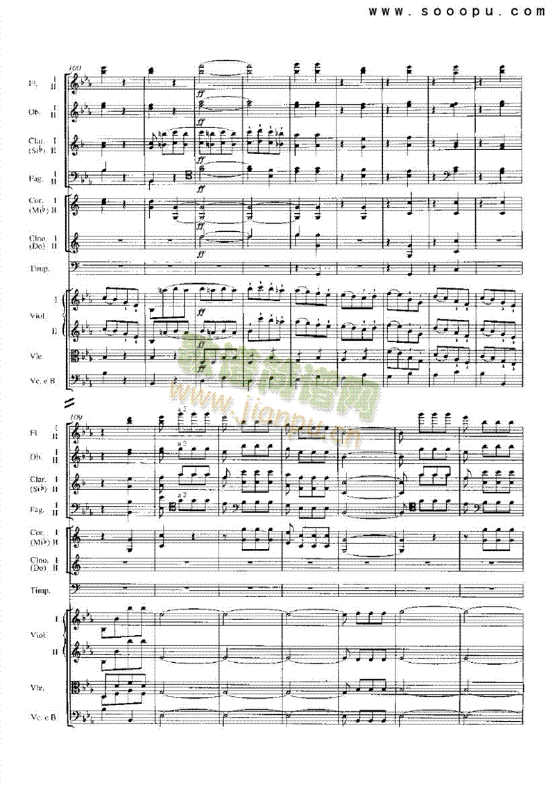 c小调第五交响曲乐队类管弦乐总谱(其他乐谱)6