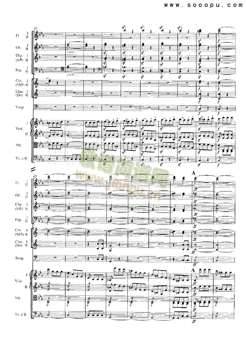 c小调第五交响曲乐队类管弦乐总谱(其他乐谱)3