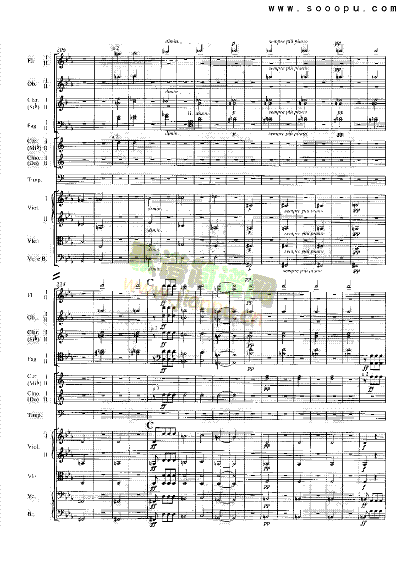 c小调第五交响曲乐队类管弦乐总谱(其他乐谱)11