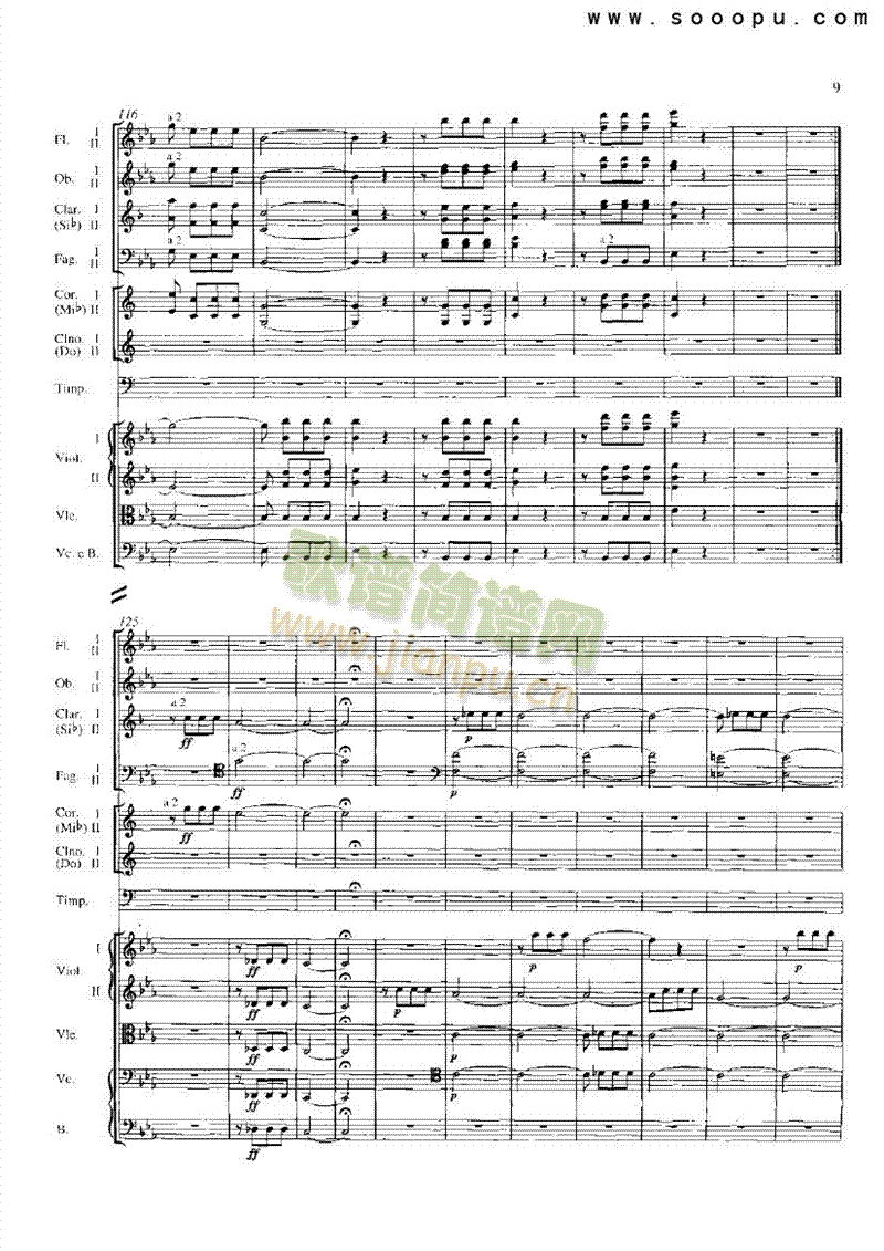c小调第五交响曲乐队类管弦乐总谱(其他乐谱)7