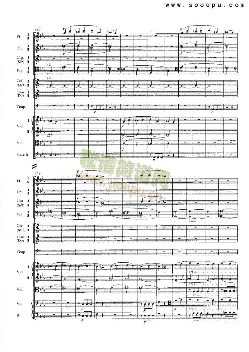 c小调第五交响曲乐队类管弦乐总谱(其他乐谱)15