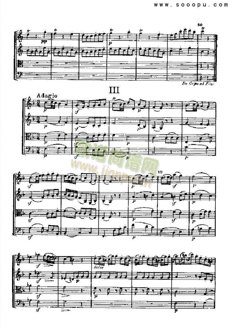 弦乐四重奏乐队类管弦乐总谱(其他乐谱)11