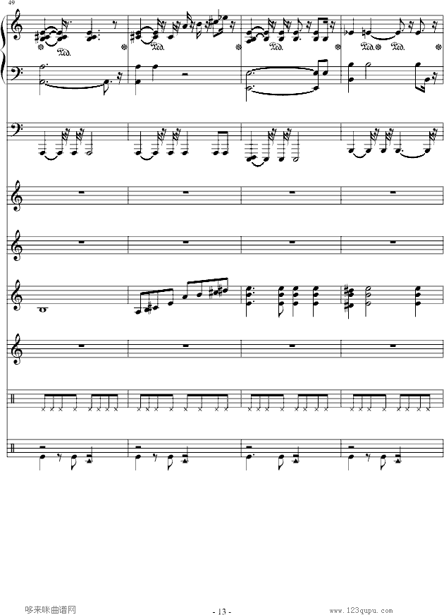 我心永恒-总谱-影视(钢琴谱)13