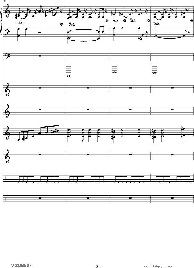 我心永恒-总谱-影视(钢琴谱)5