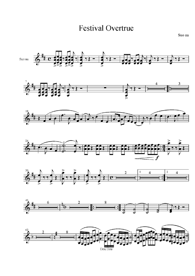 总谱四种乐器谱(七字歌谱)1